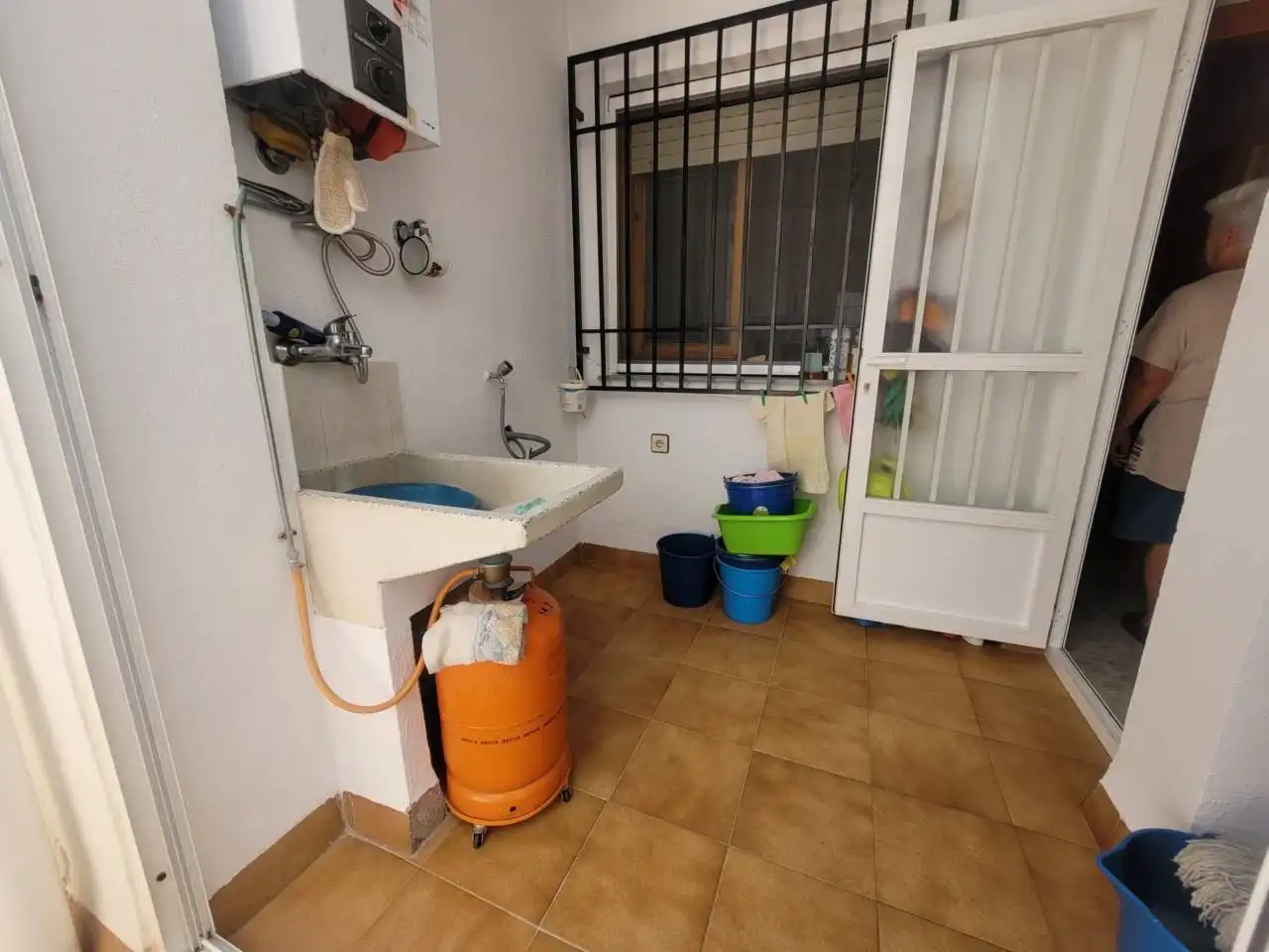 Cuina de Casa o xalet en venda en Baza amb Moblat