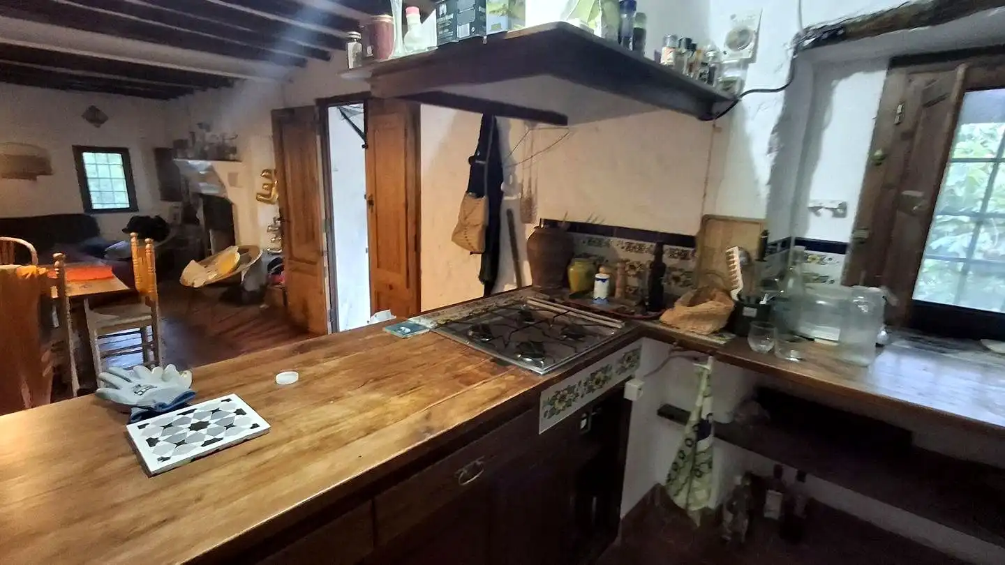 Cuina de Finca rústica en venda en Cabanes amb Jardí privat, Terrassa i Piscina