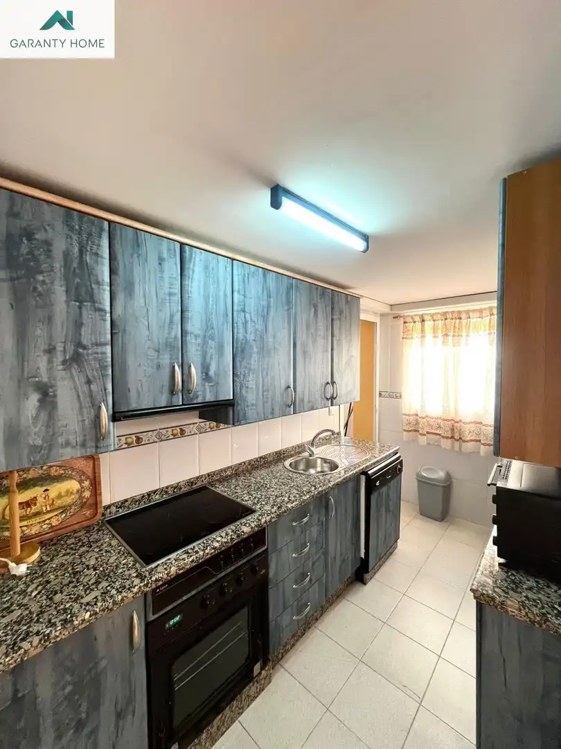 Kitchen of Flat for rent in Rincón de la Victoria  with Air Conditioner, Terrace and Furnished