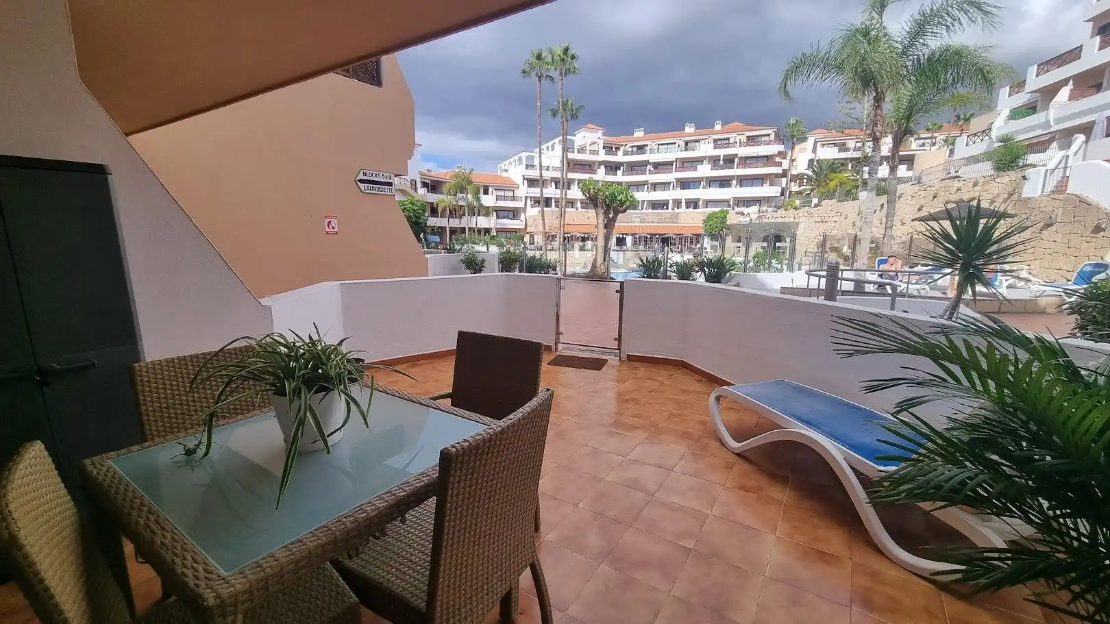 Terraza de Apartamento en venta en San Miguel de Abona con Aire acondicionado, Terraza y Amueblado