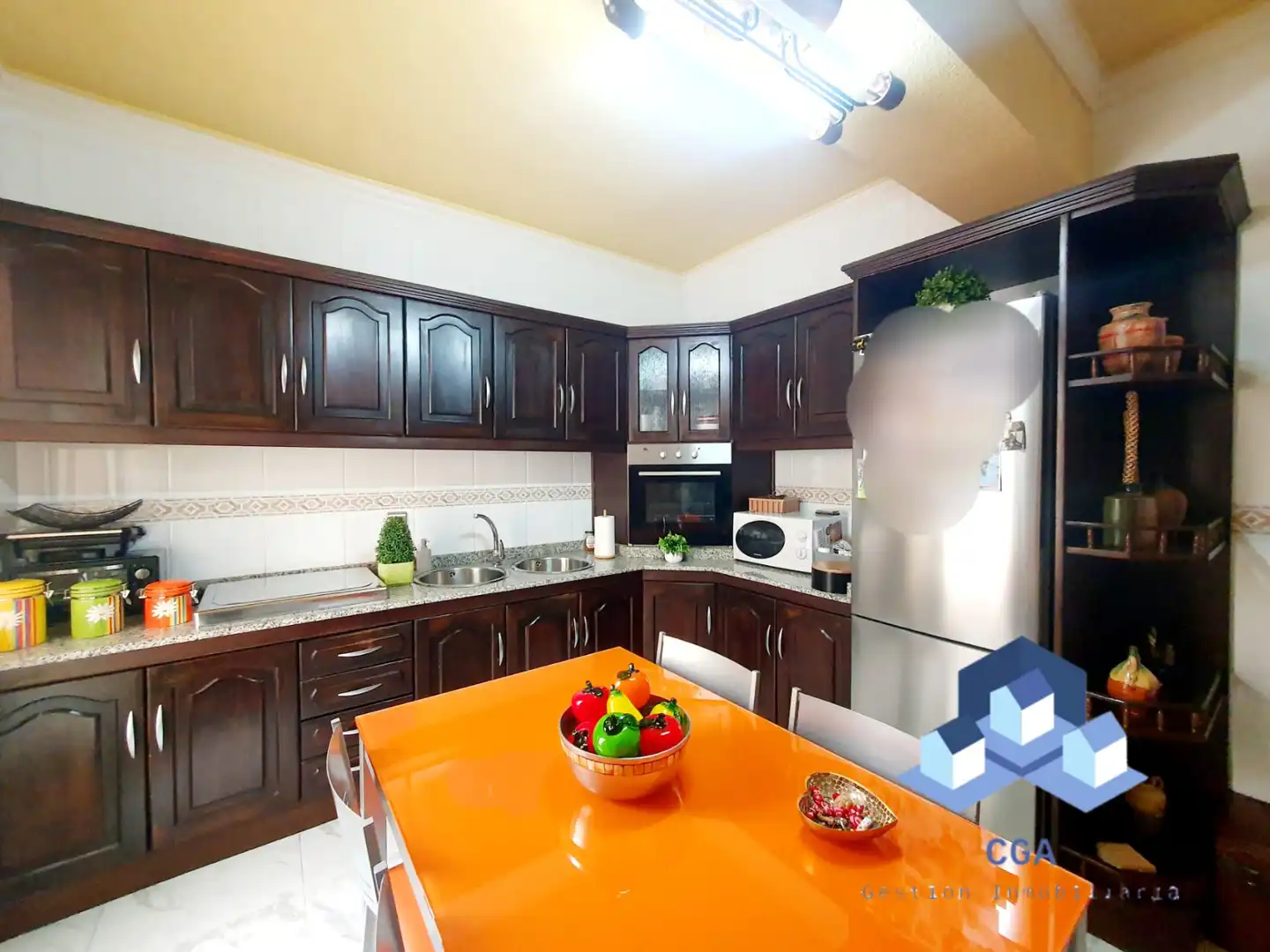 Kitchen of Flat for sale in Lorca  with Storage room, Furnished and Oven