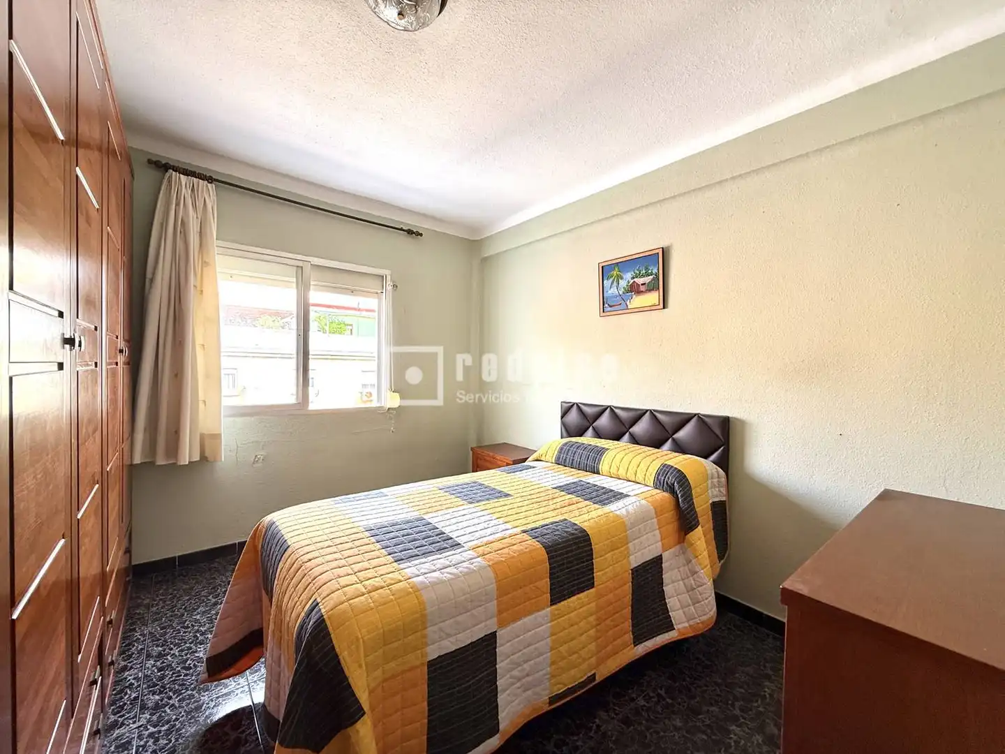 Bedroom of Flat for sale in Málaga  with Air Conditioner, Terrace and Alarm