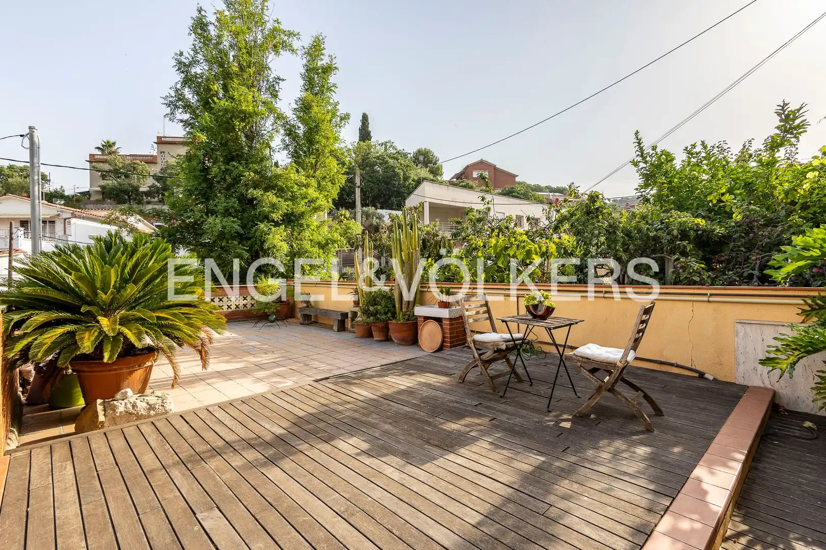 Terrassa de Apartament en venda en Sant Just Desvern amb Aire condicionat, Calefacció i Jardí privat