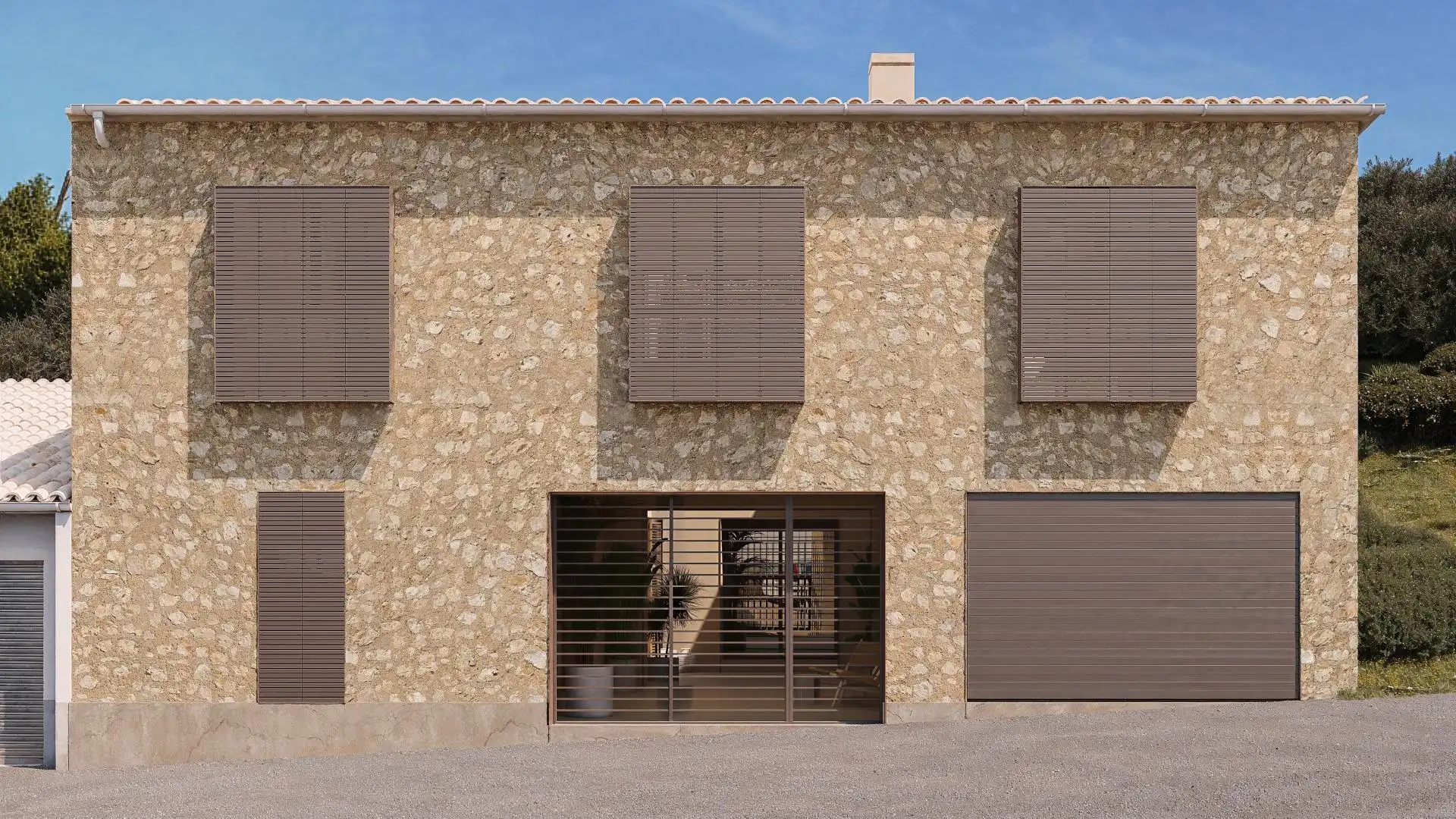 Vista exterior de Casa o xalet en venda en Lloseta amb Aire condicionat, Calefacció i Jardí privat
