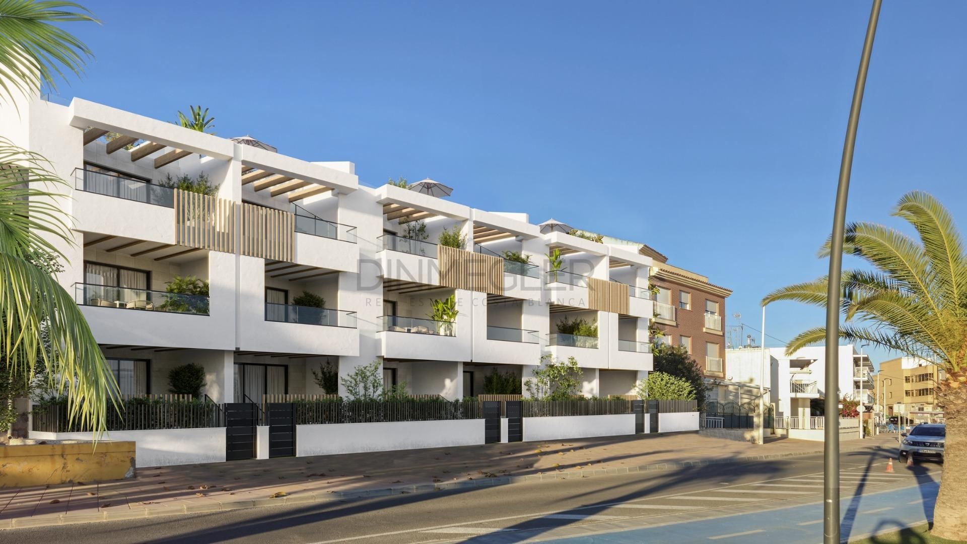 Exterior view of Planta baja for sale in San Pedro del Pinatar  with Terrace, Storage room and Community pool