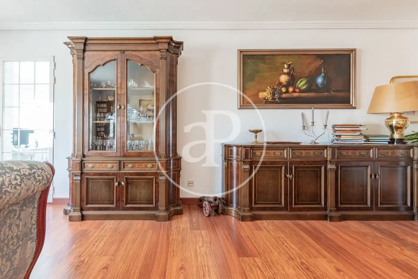 Dining room of Flat for sale in Madrid  with Air Conditioner, Heating and Private garden