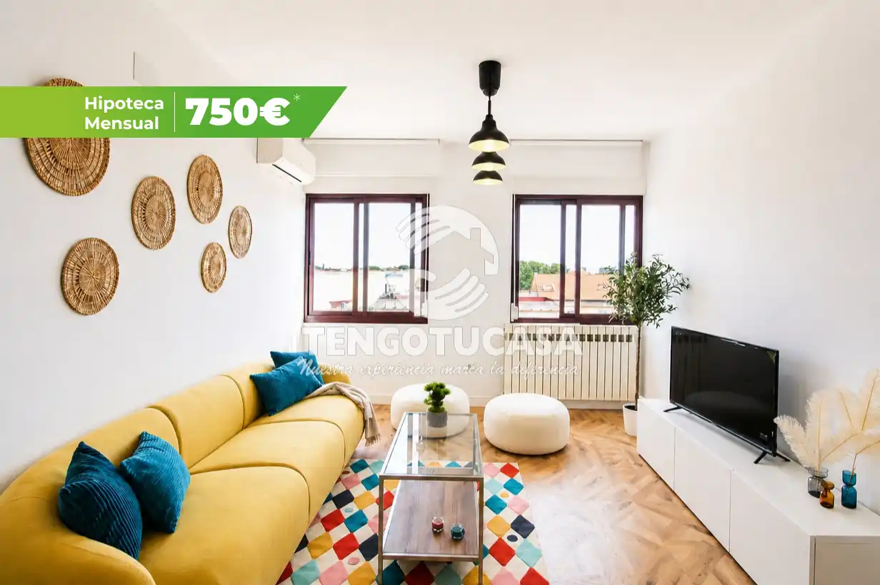 Living room of Flat for sale in Pinto  with Air Conditioner, Heating and Parquet flooring