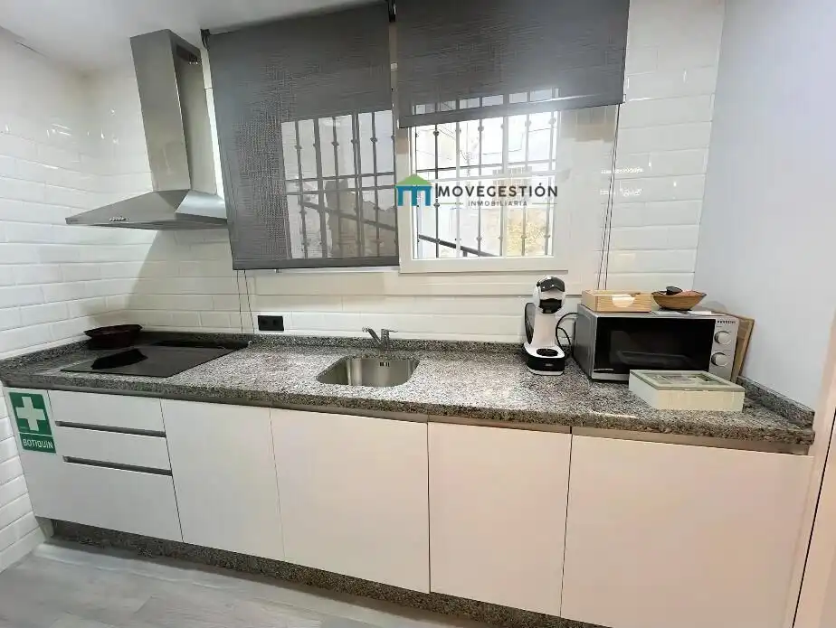 Kitchen of Ground floor for sale in Ubrique  with Air Conditioner, Furnished and Balcony
