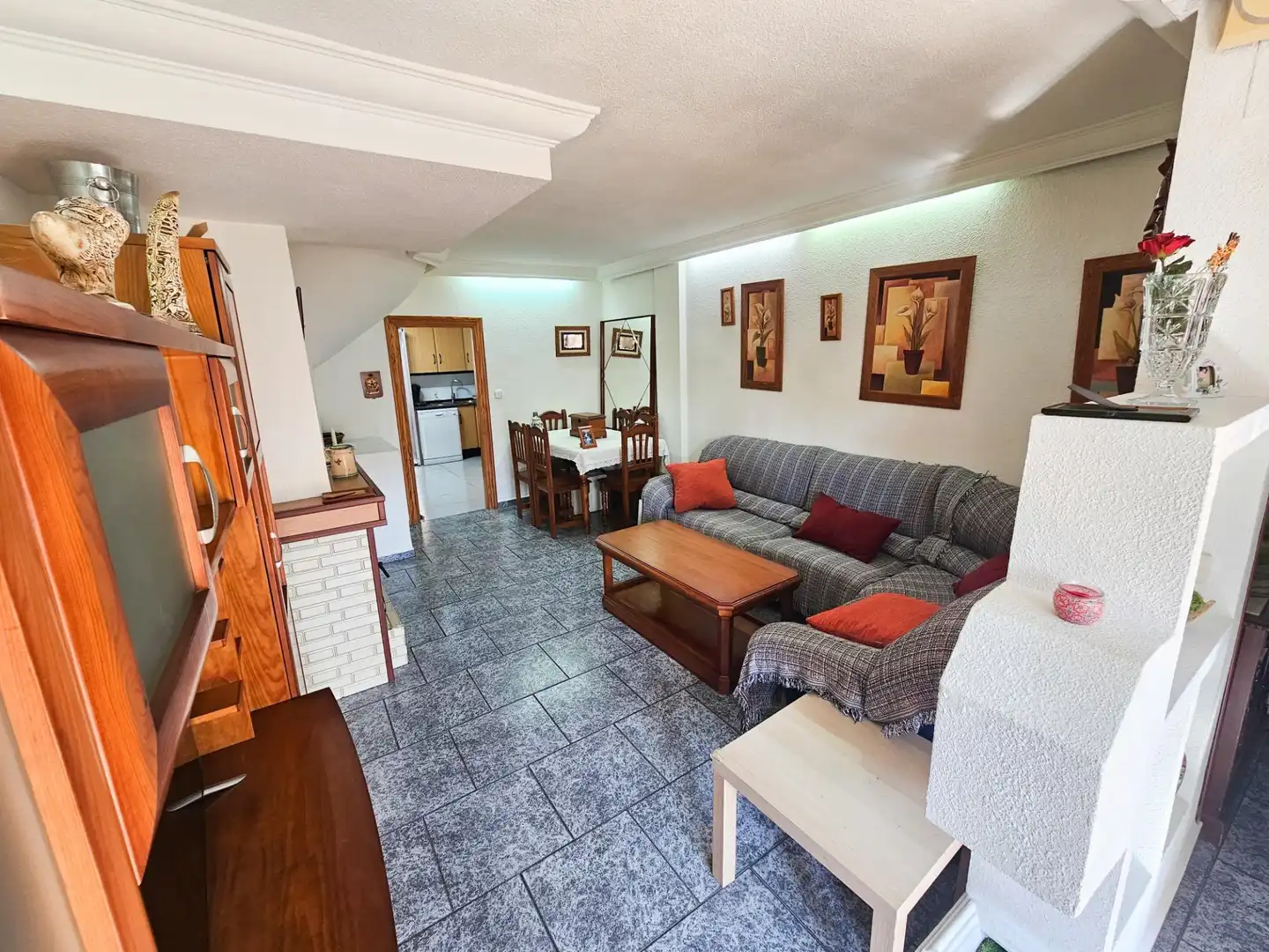 Sala d'estar de Dúplex en venda en Murcia amb Aire condicionat i Traster