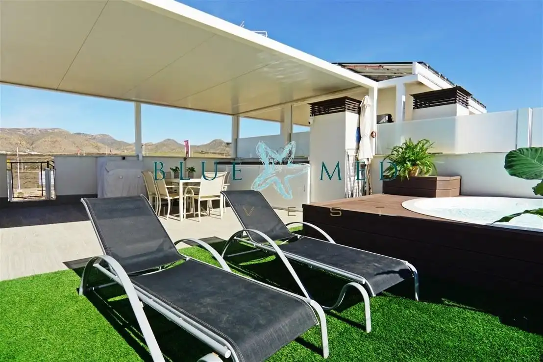 Terrace of Attic for sale in Puerto de Mazarrón