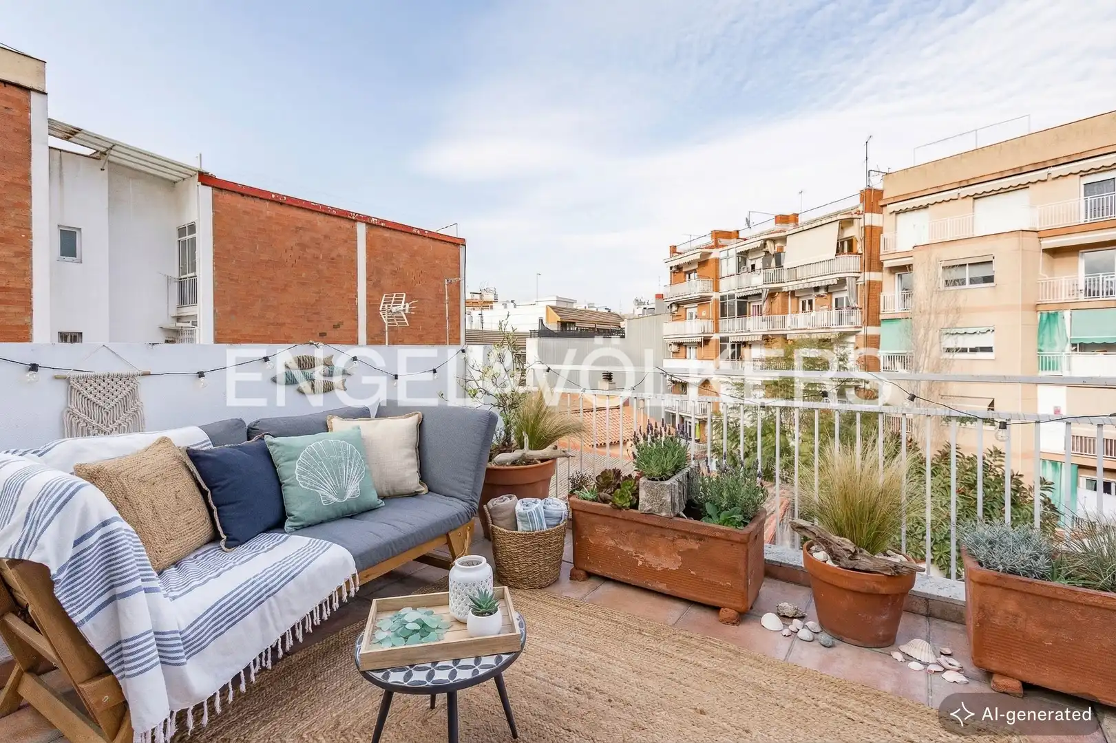 Terrassa de Casa o xalet en venda en Sant Joan Despí amb Aire condicionat, Calefacció i Jardí privat