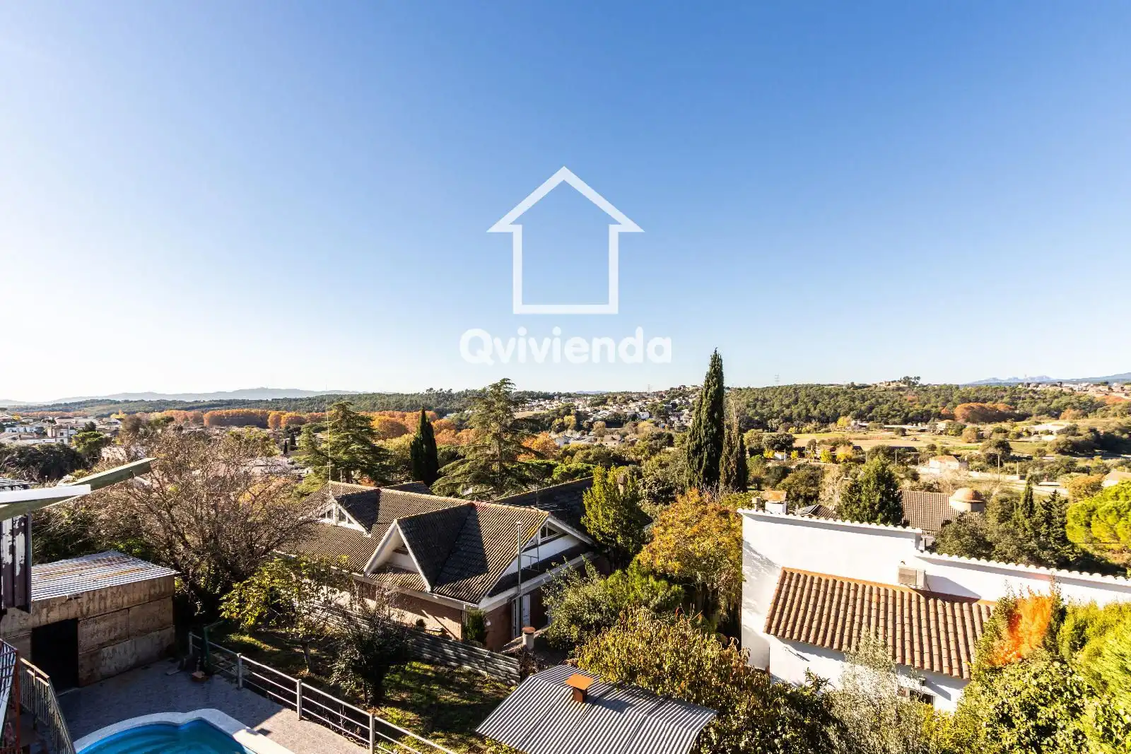 Vista exterior de Casa o chalet en venta en Lliçà d'Amunt con Aire acondicionado, Calefacción y Terraza