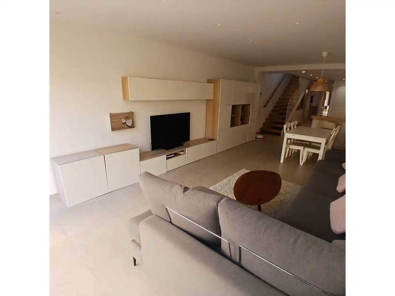 Wohnzimmer von Haus oder Chalet zum Verkauf in Terrassa mit Klimaanlage, Heizung und Terrasse