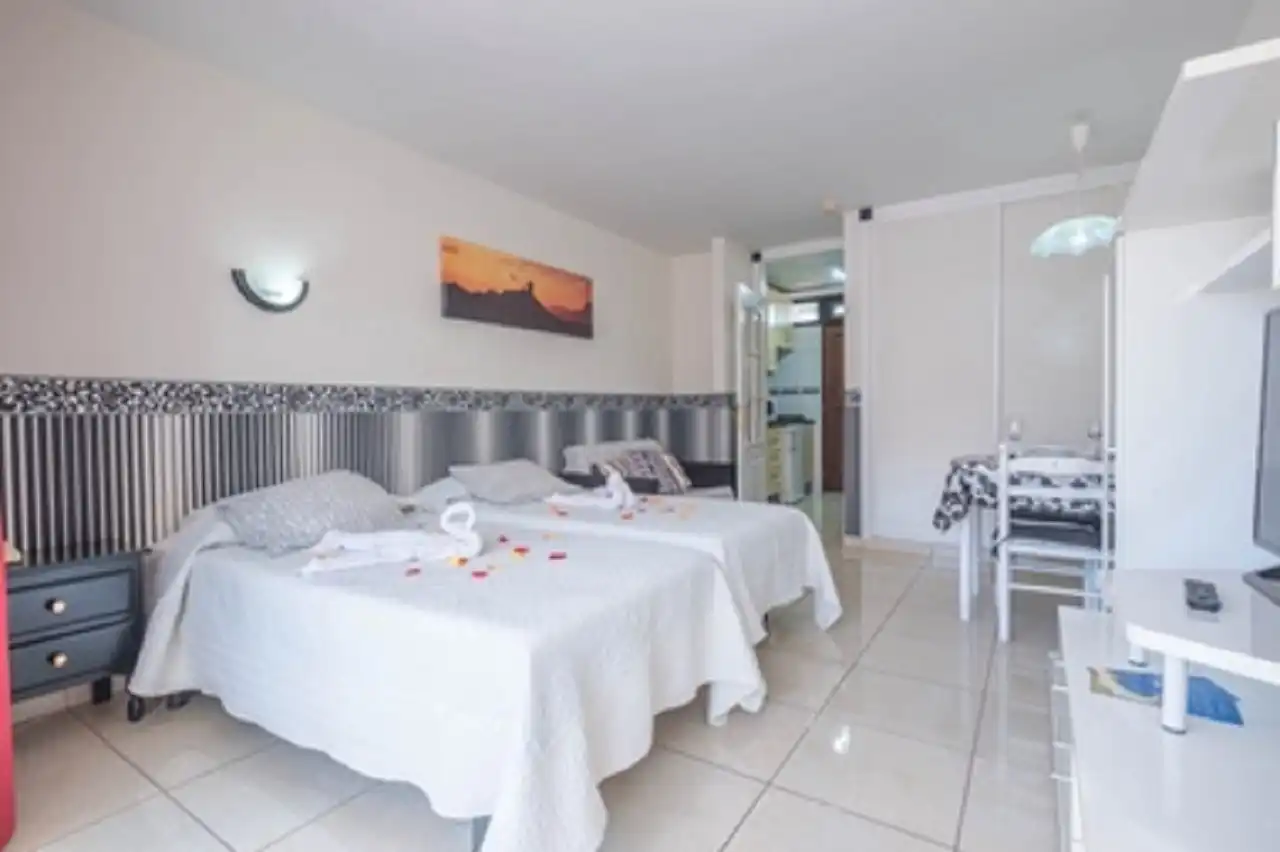 Schlafzimmer von Wohnung zum Verkauf in Adeje mit Terrasse, Möbliert und Gemeinschaftspool