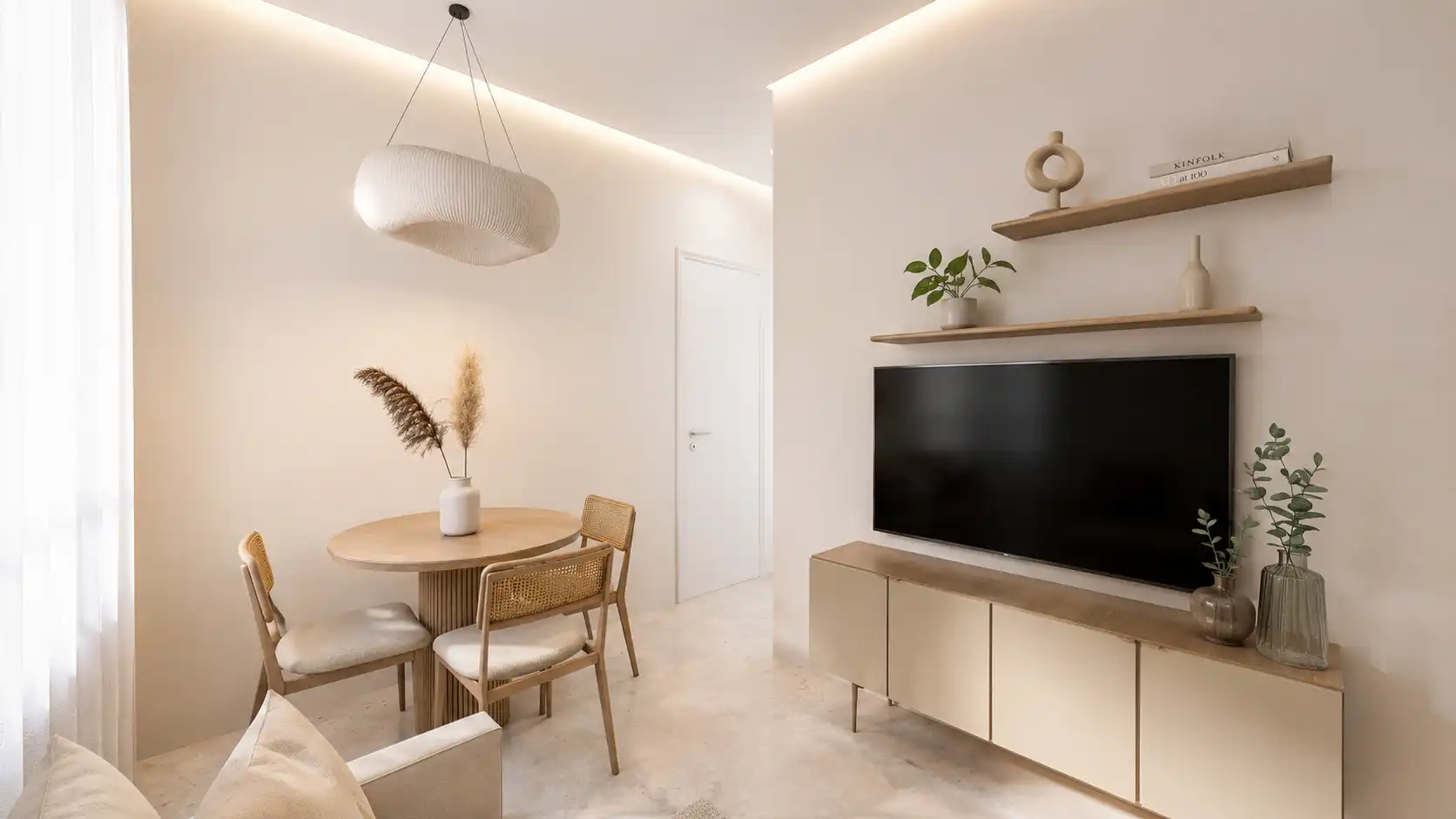 Sala d'estar de Apartament en venda en Murcia amb Aire condicionat