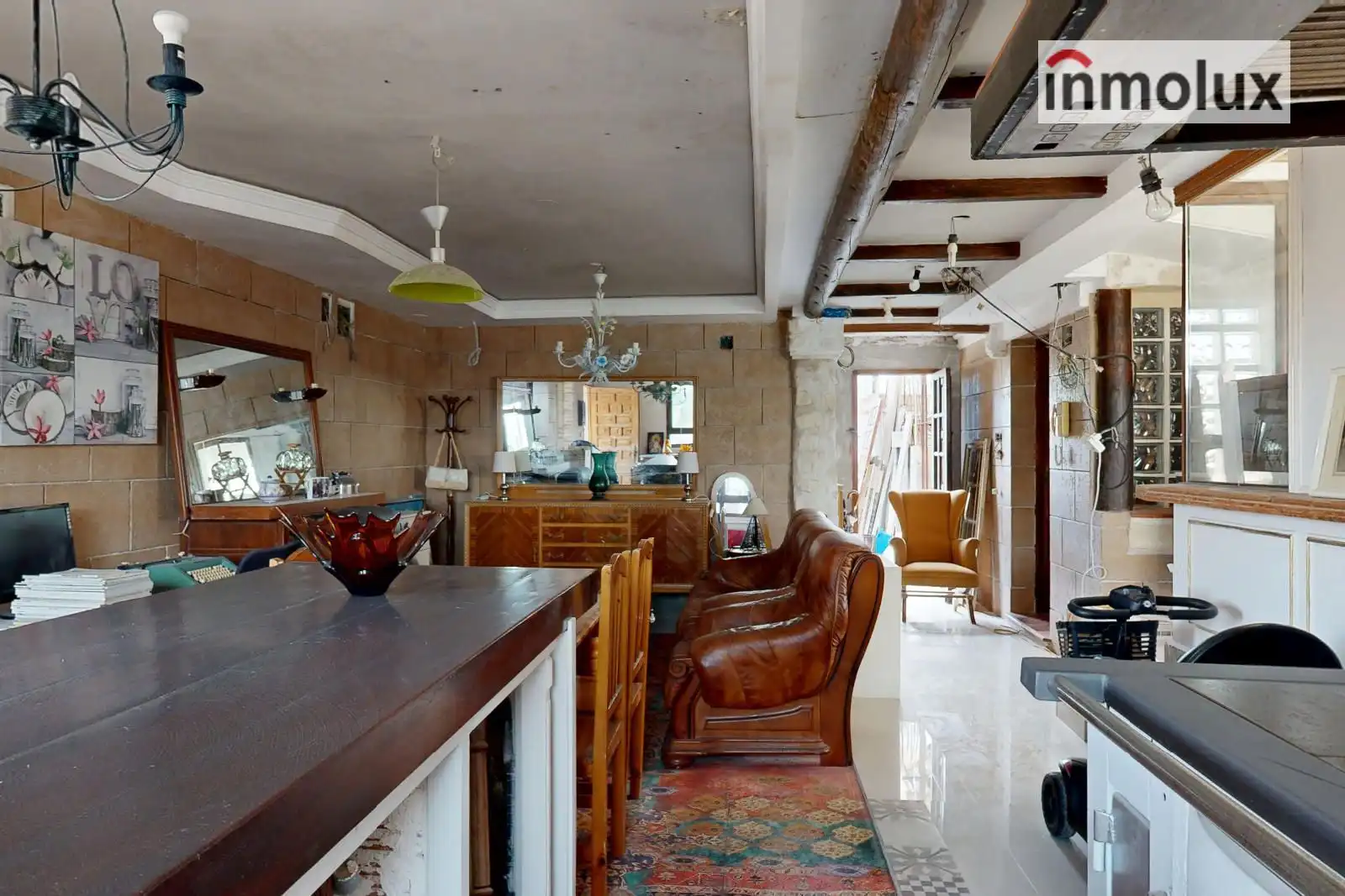 Cocina de Casa o chalet en venta en Alicante / Alacant con Terraza