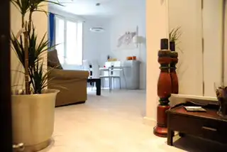 Wohnzimmer von Wohnung zur Miete in Zaragoza mit Heizung, Terrasse und Möbliert