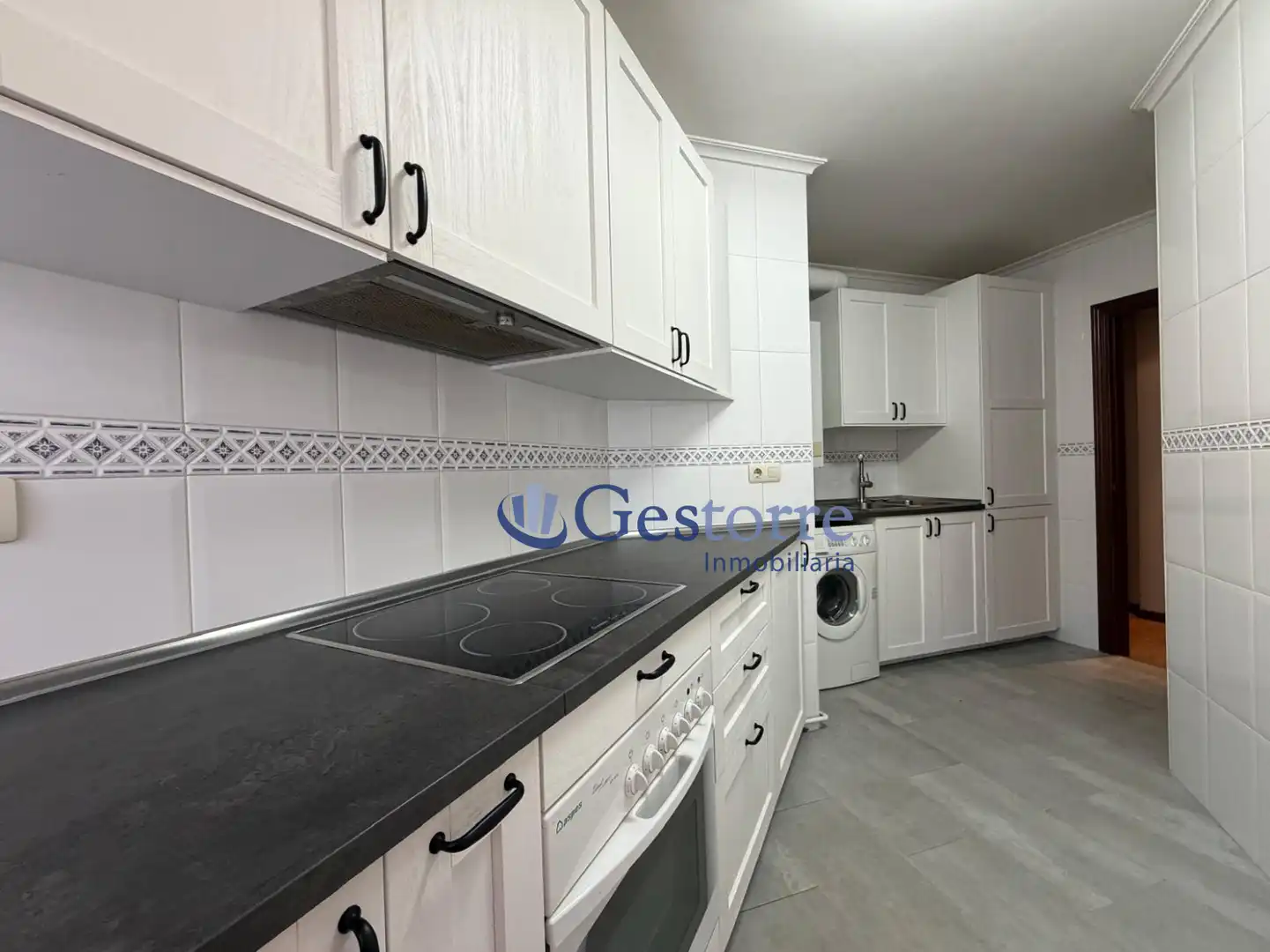 Kitchen of Flat for sale in Castrillón  with Heating, Terrace and Storage room