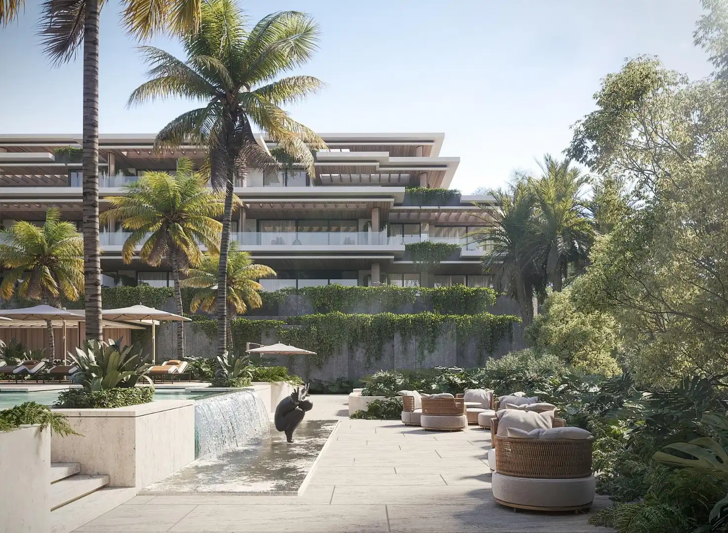 Vista exterior de Apartament en venda en Estepona amb Aire condicionat, Calefacció i Terrassa