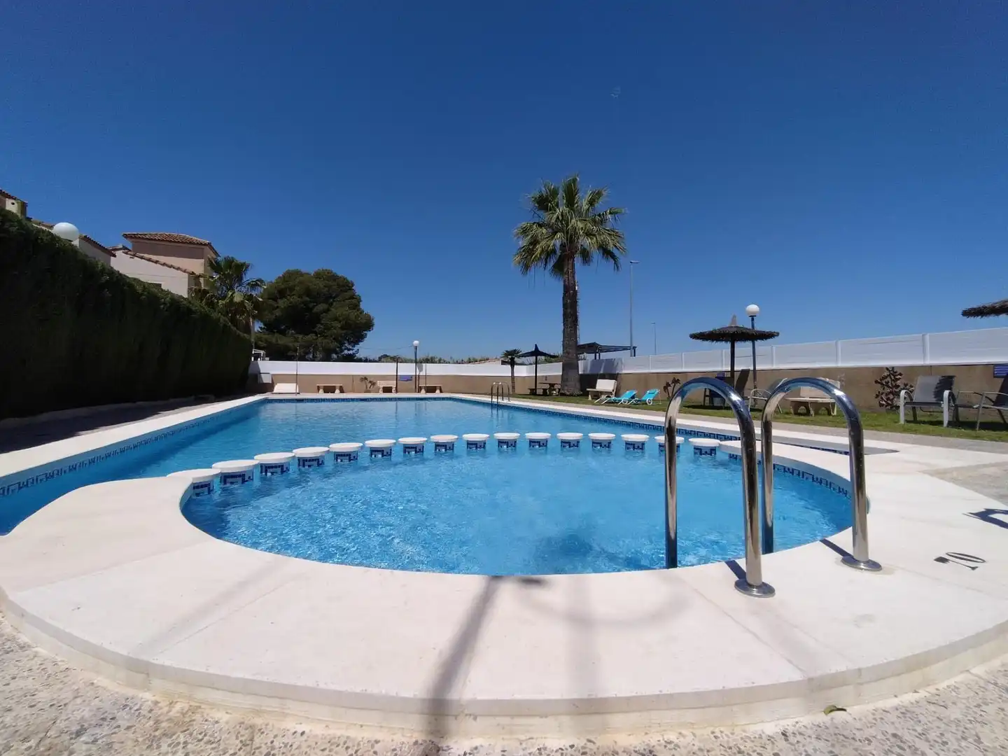 Schwimmbecken von Maisonette zum Verkauf in Algorfa mit Klimaanlage, Heizung und Privatgarten