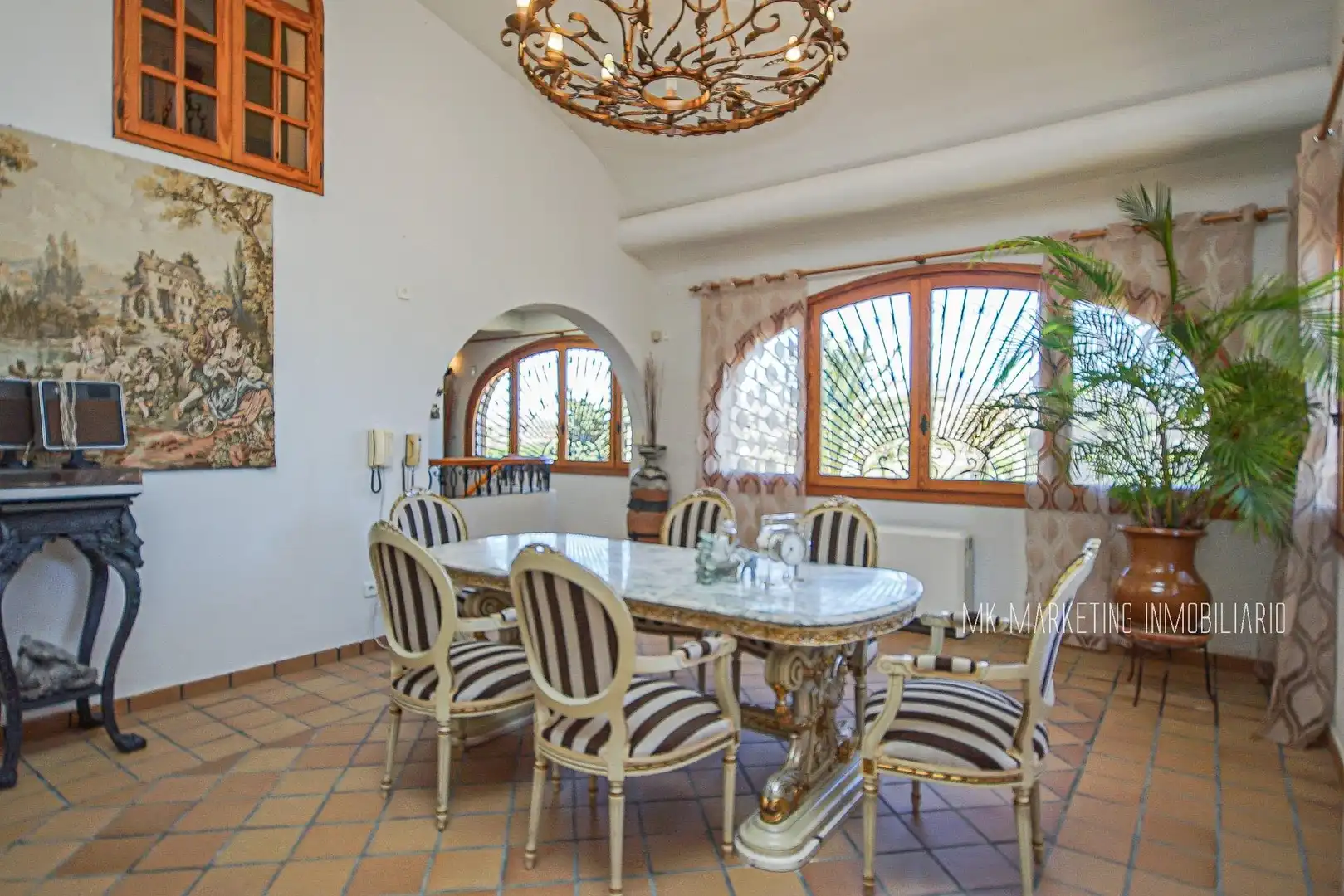 Comedor de Casa o chalet en venta en Mazarrón con Calefacción, Jardín privado y Terraza