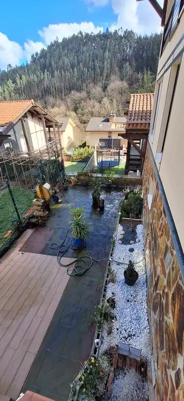 Terrassa de Casa adosada en venda en Plentzia amb Calefacció, Jardí privat i Traster