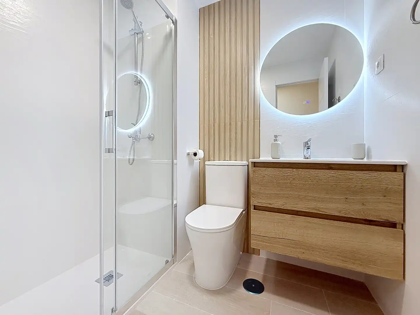 Baño de Apartamento de alquiler en Centro