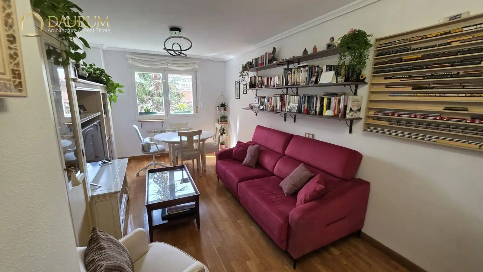 Sala de estar de Piso en venta en  Madrid Capital con Aire acondicionado, Calefacción y Trastero