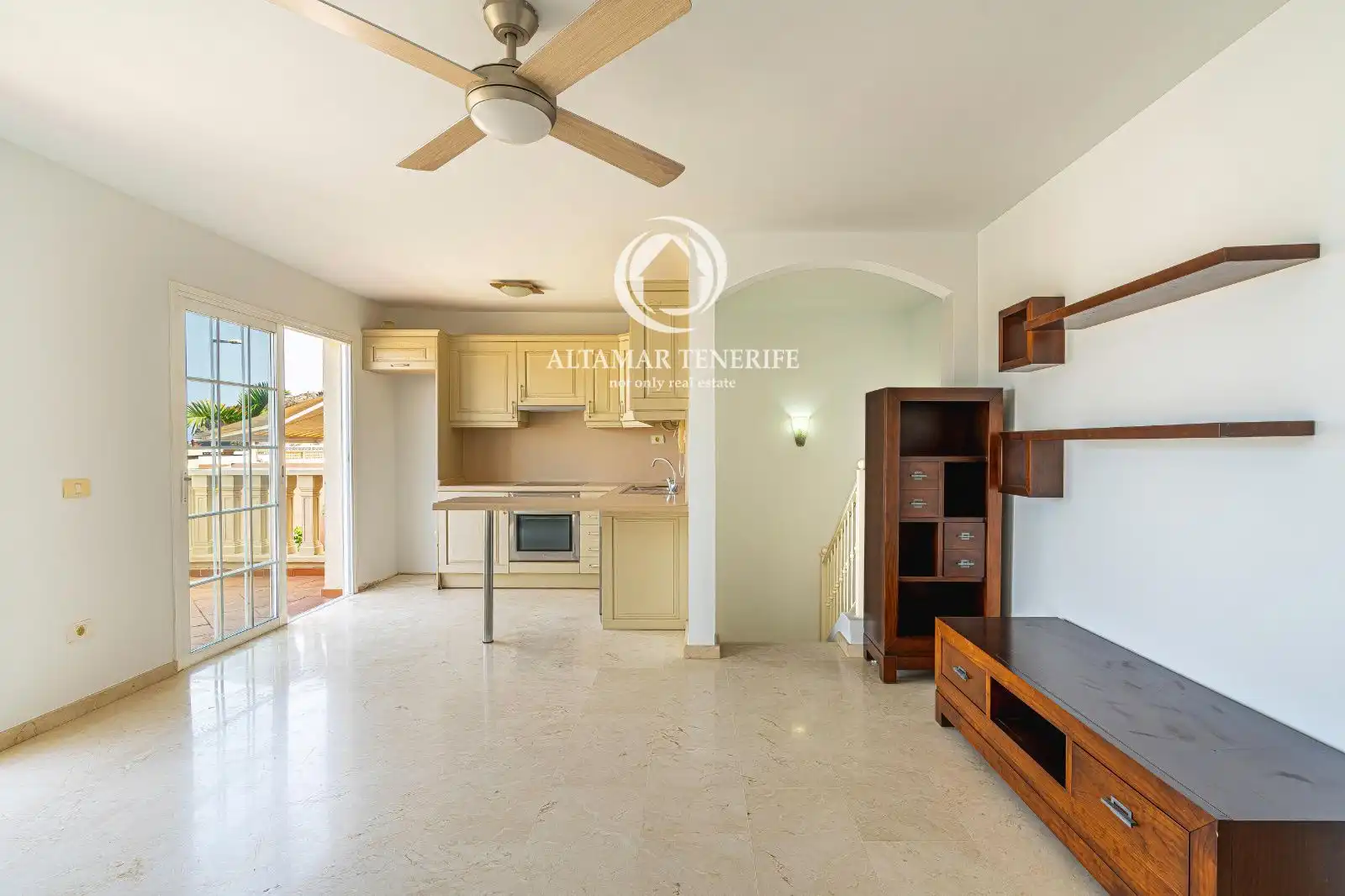 Sala de estar de Apartamento en venta en Arona con Jardín privado, Terraza y Piscina