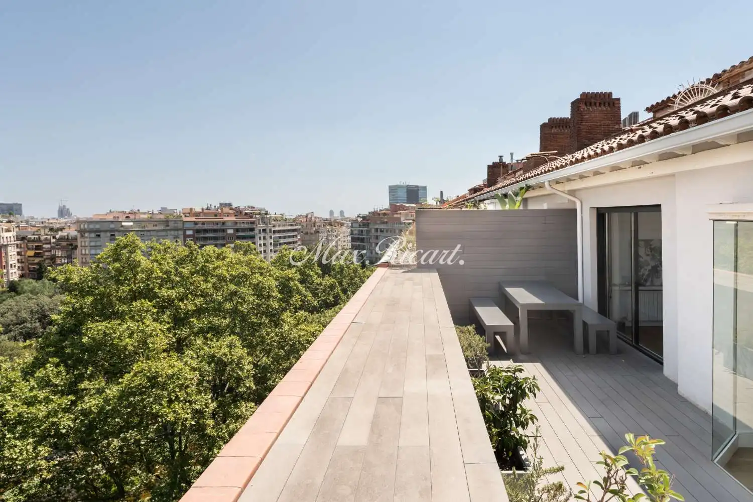 Attico con terrazza in affitto a Sarrià - Sant Gervasi