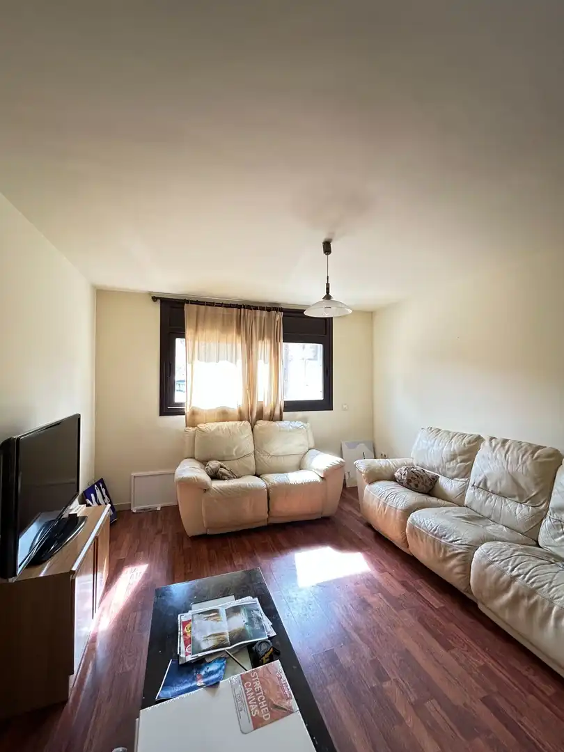 Sala de estar de Piso en venta en Santa Coloma de Farners con Aire acondicionado, Calefacción y Terraza