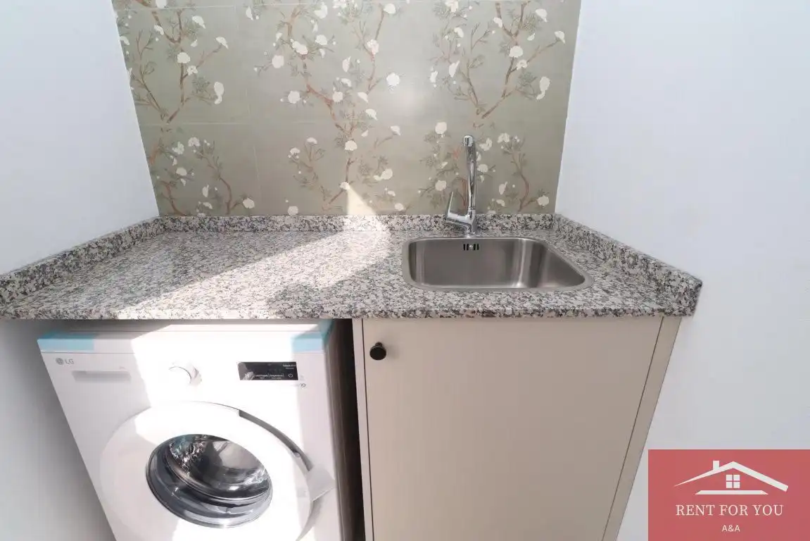Küche von Maisonette zur Miete in Alhaurín El Grande mit Klimaanlage und Terrasse