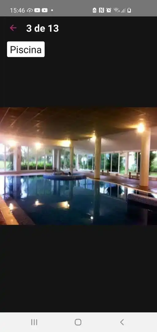 Piscina de Apartamento de alquiler en Rota con Aire acondicionado, Jardín privado y Piscina