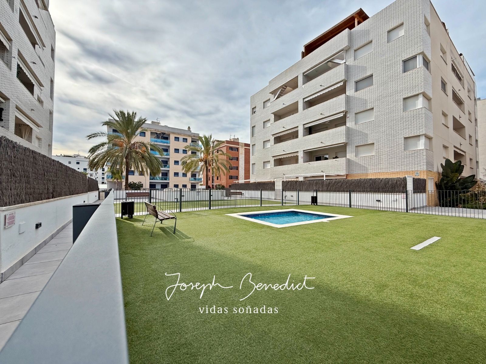 Swimming pool of Flat for sale in Calafell  with Air Conditioner, Heating and Terrace