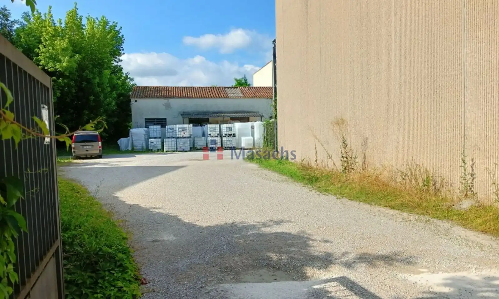 Exterior view of Industrial buildings for rent in Girona