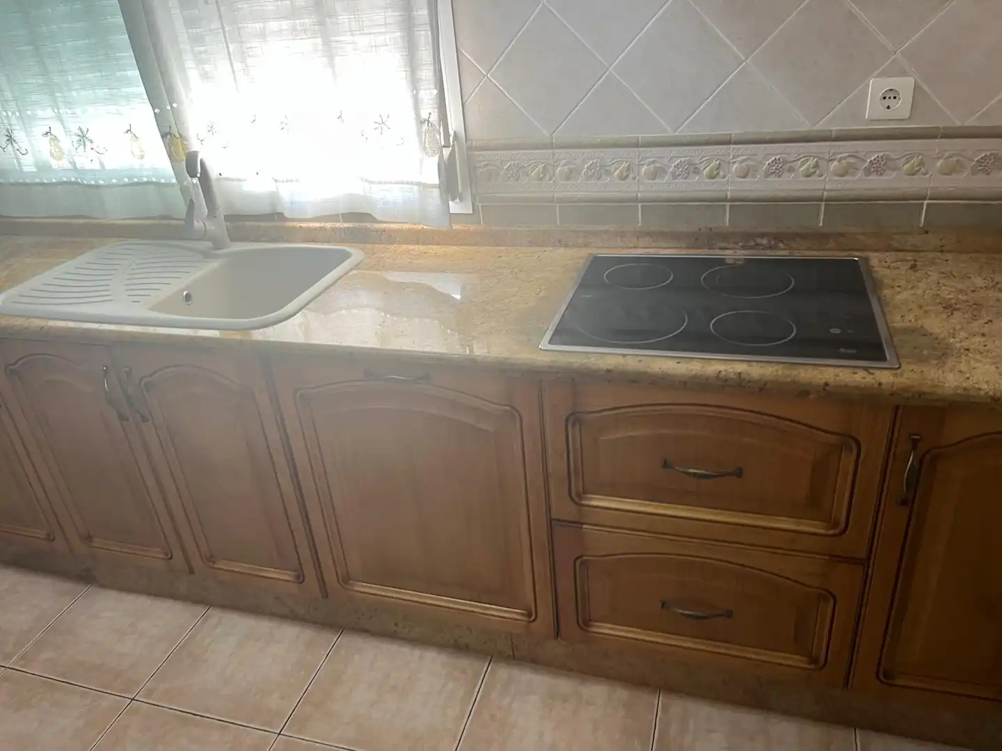 Kitchen of Houses for rent in Comares  with Furnished, Washing machine and Pets allowed