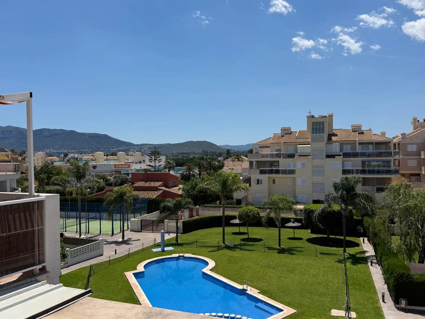 Jardín de Apartamento en venta en Dénia con Aire acondicionado, Calefacción y Jardín privado