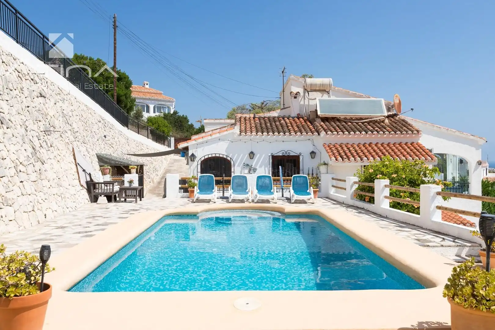 Piscina de Casa o chalet en venta en Jávea / Xàbia con Aire acondicionado, Calefacción y Jardín privado