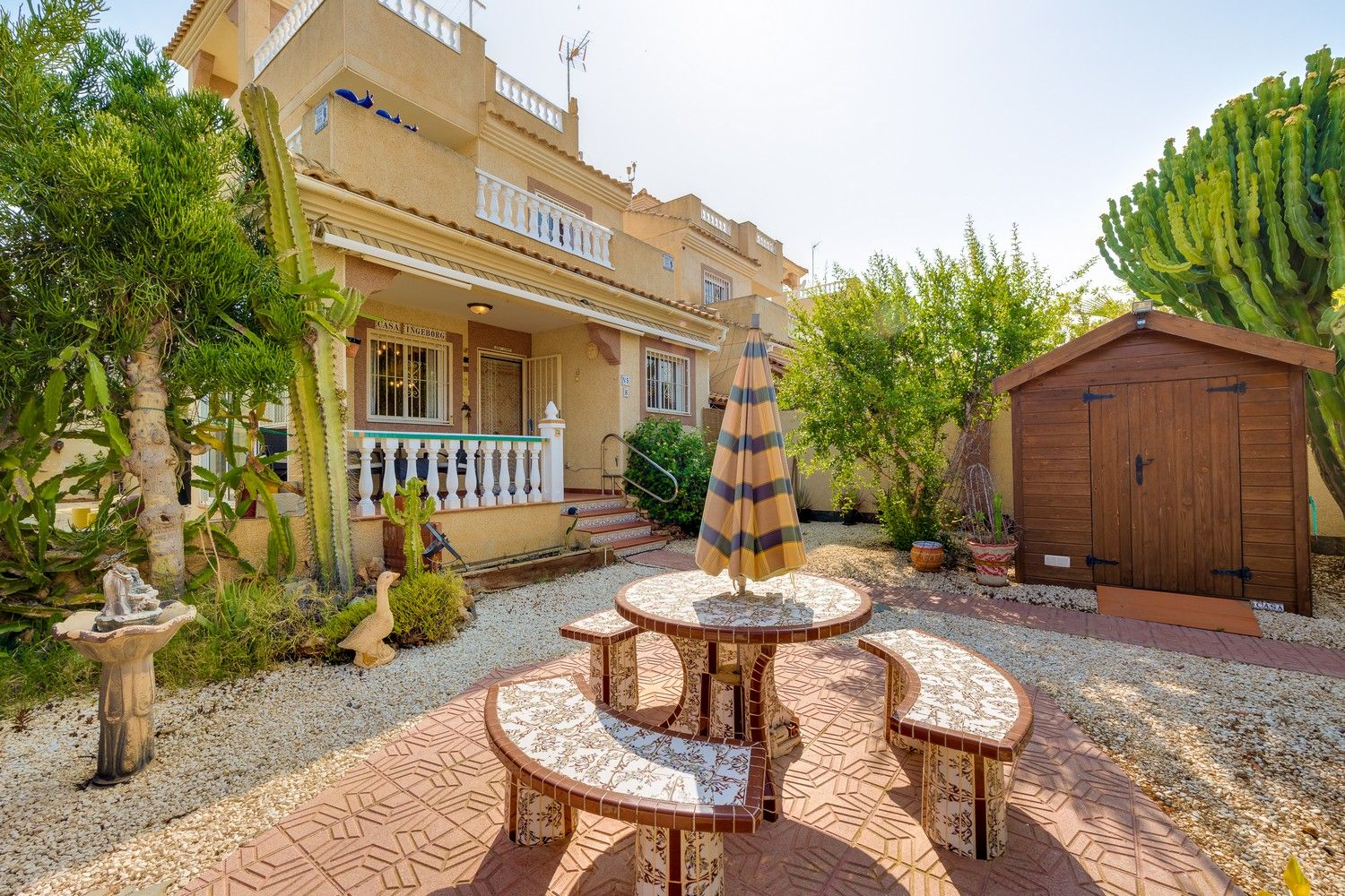 Garden of House or chalet for sale in Torrevieja  with Air Conditioner, Heating and Private garden