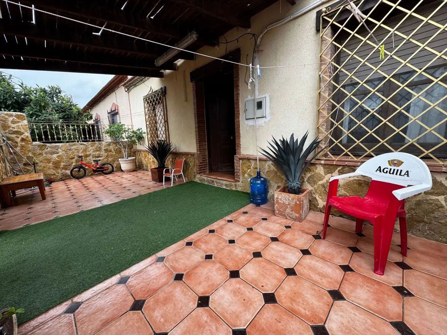Terrasse von Haus oder Chalet zum Verkauf in San Javier mit Klimaanlage