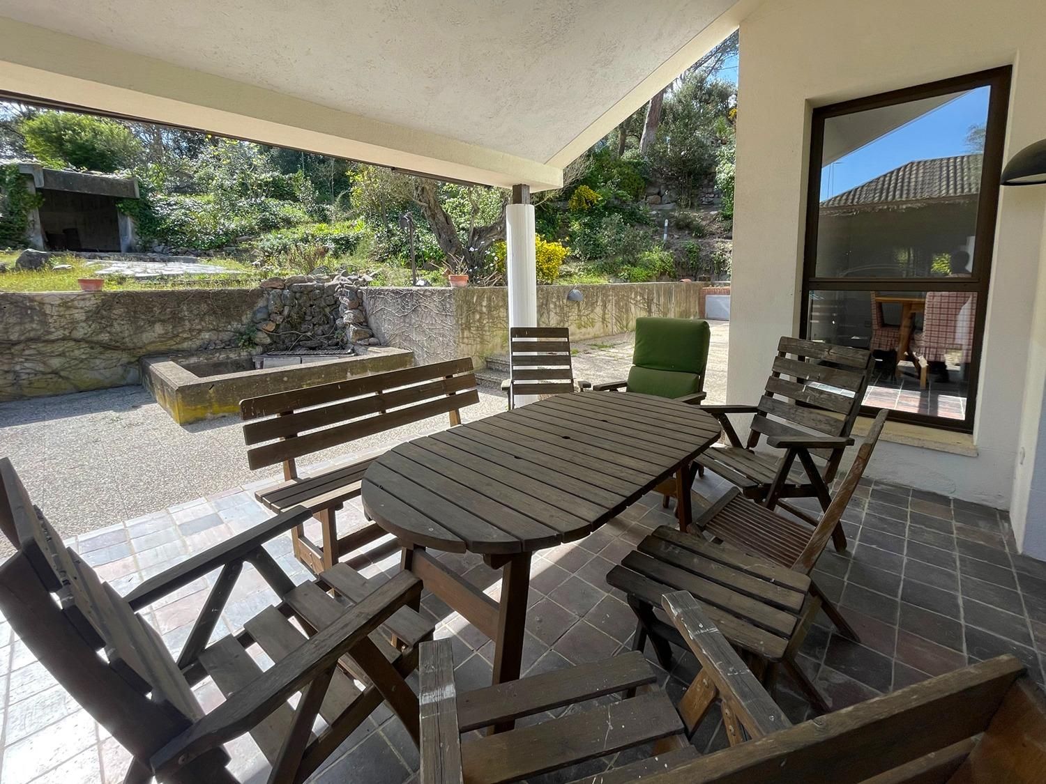 Terrassa de Casa o xalet en venda en Cardedeu amb Calefacció, Jardí privat i Terrassa