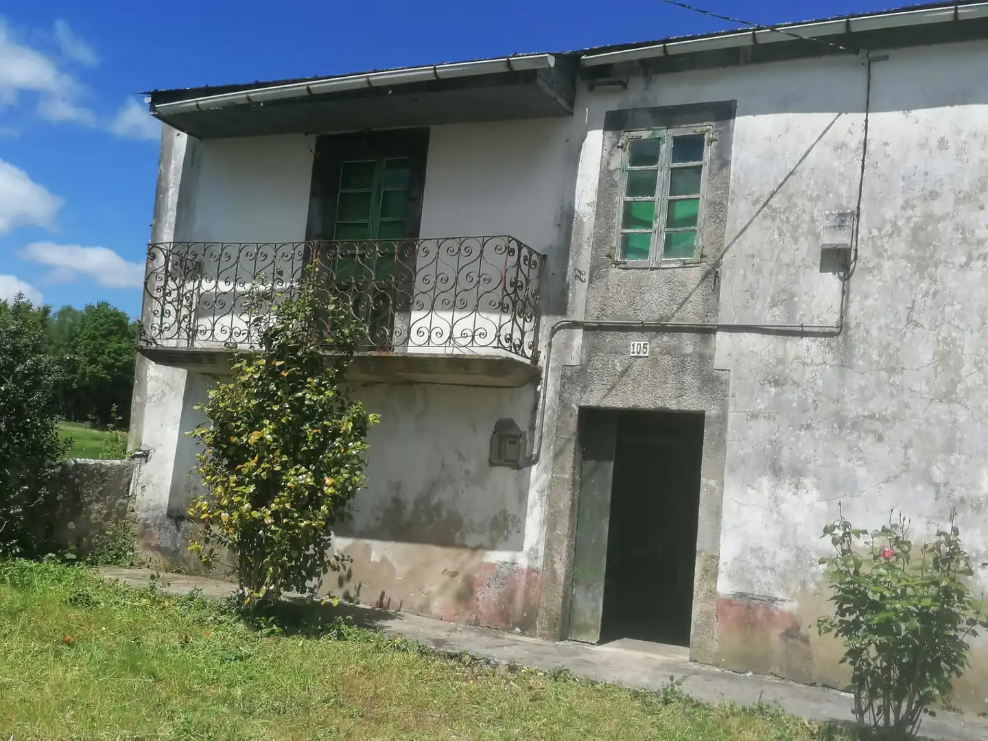 Vista exterior de Finca rústica en venta en Vilalba con Jardín privado y Amueblado
