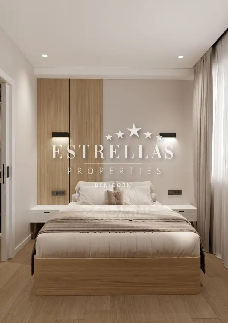 Dormitori de Apartament en venda en Benidorm amb Aire condicionat, Calefacció i Piscina