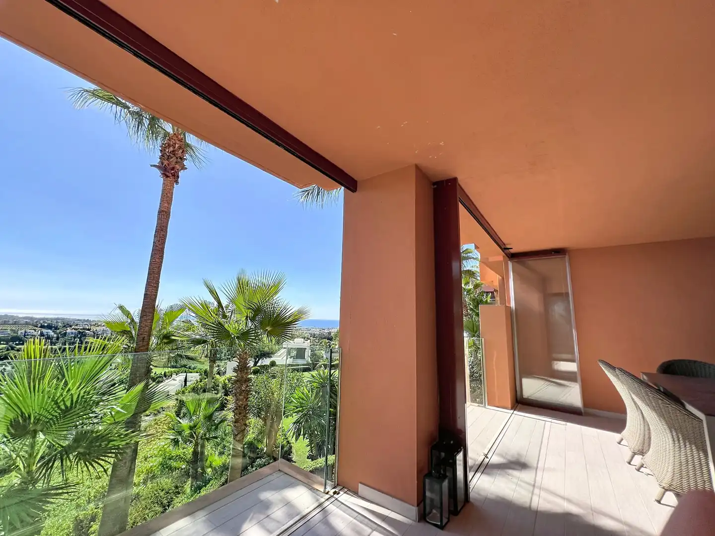 Terrassa de Apartament en venda en Benahavís amb Aire condicionat i Terrassa