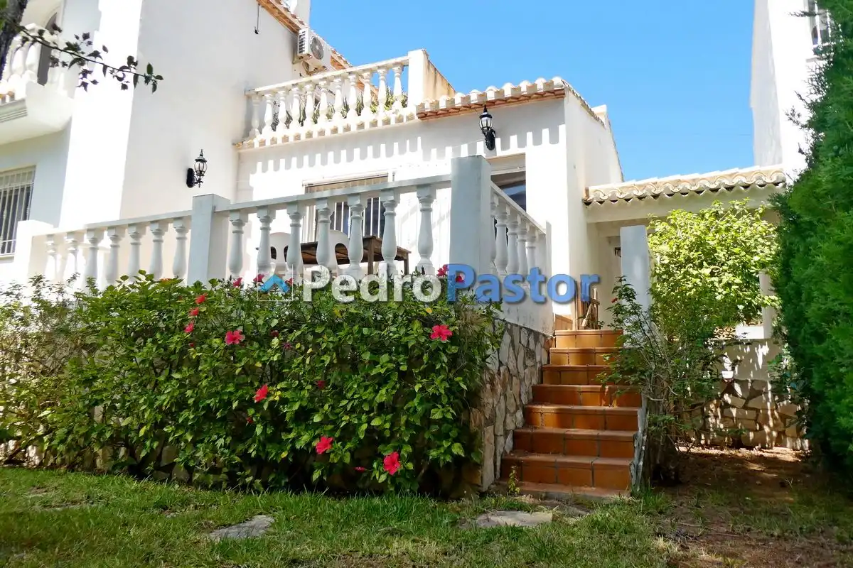 Jardín de Casa o chalet en venta en Dénia con Aire acondicionado, Calefacción y Jardín privado