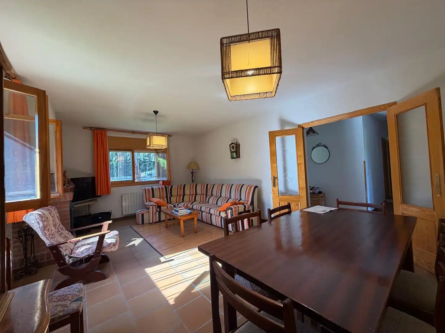 Sala de estar de Casa o chalet en venta en Marugán con Calefacción, Jardín privado y Amueblado