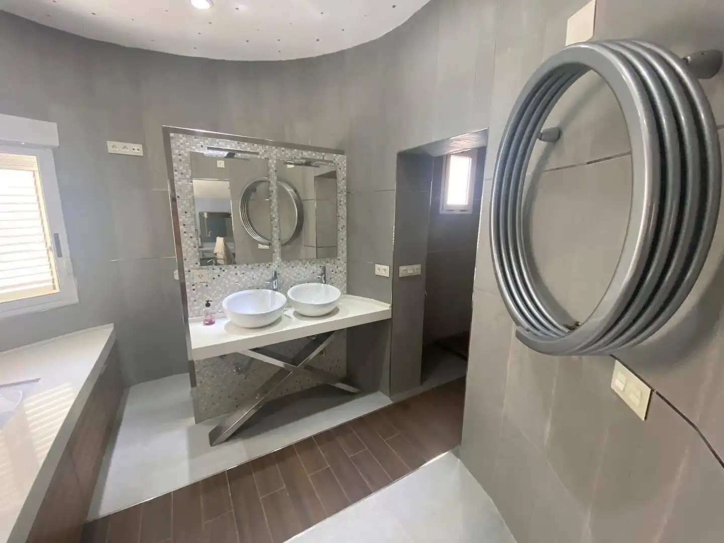 Baño de Casa o chalet en venta en Cartagena con Aire acondicionado, Calefacción y Jardín privado