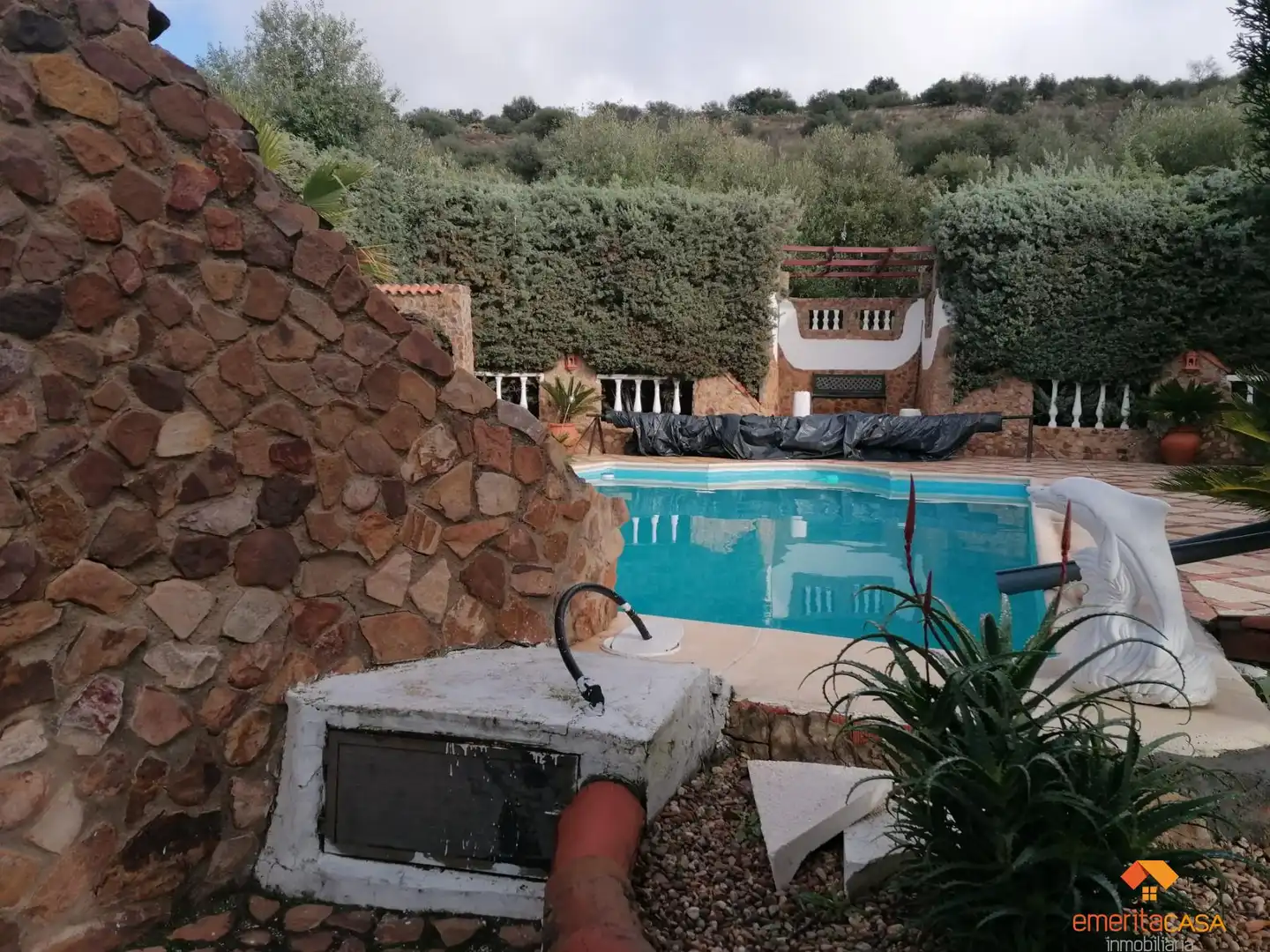 Casa rústica amb piscina en venda a Alange, imagen 2