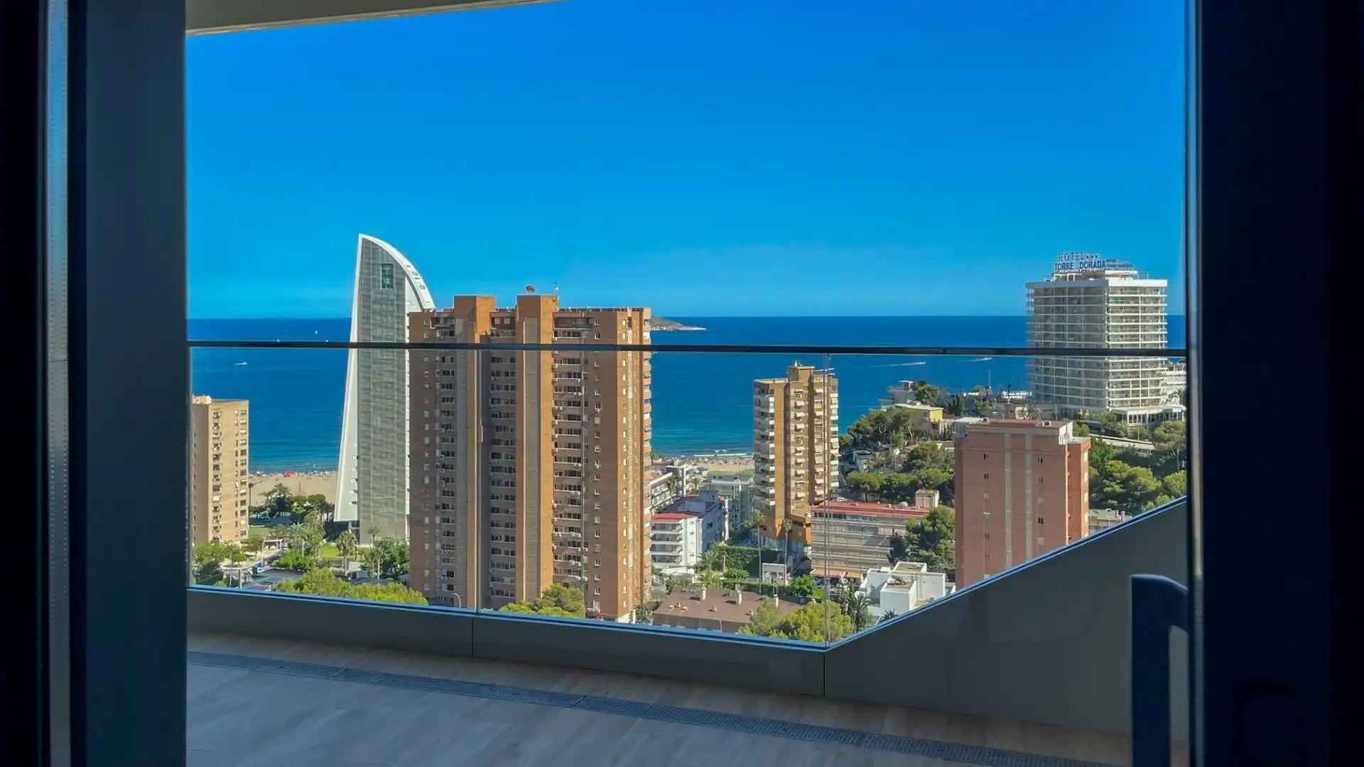 Terrace of Flat for sale in Finestrat  with Air Conditioner, Heating and Terrace
