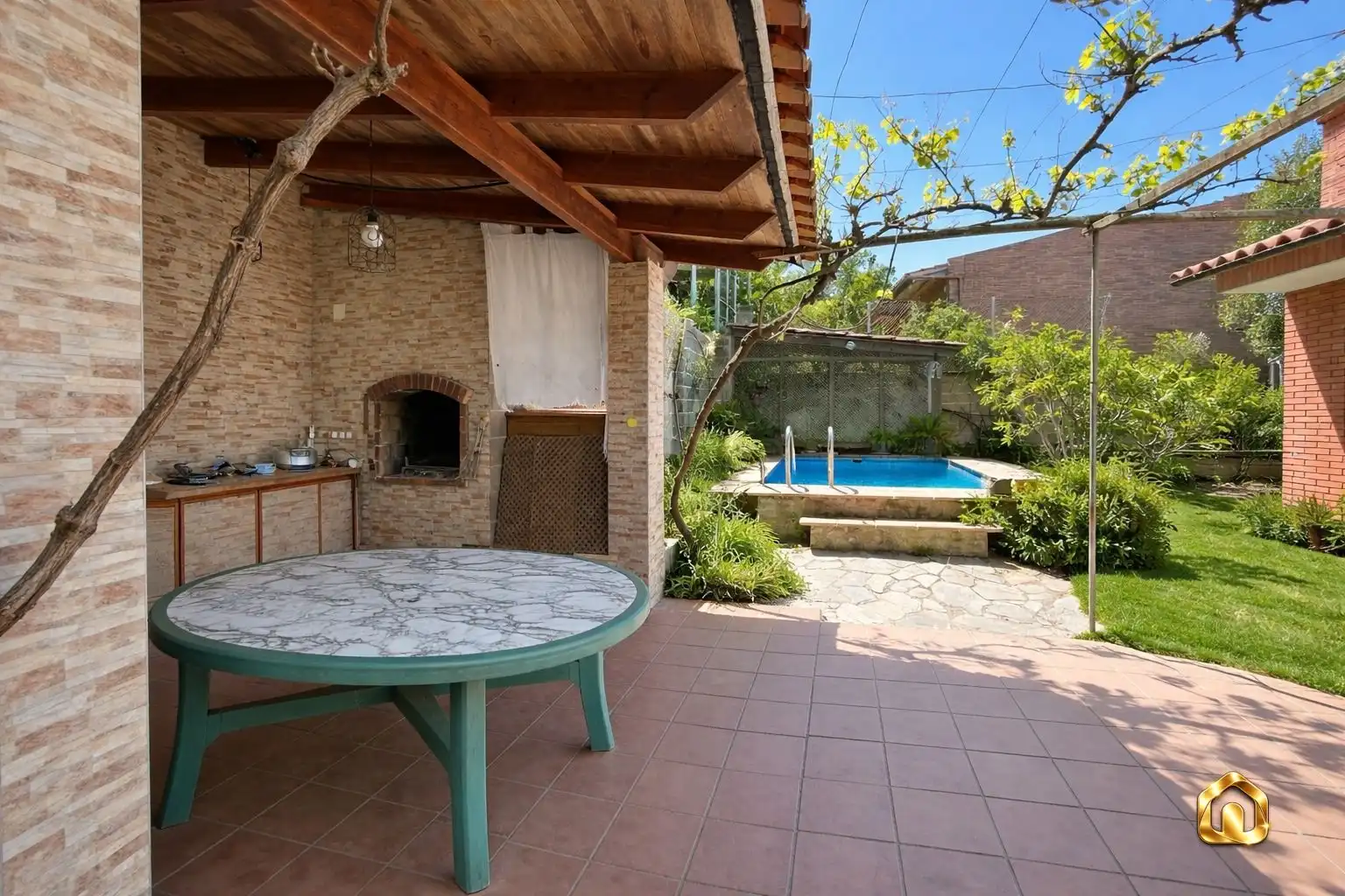 Casa amb piscina en venda a Sant Fost de Campsentelles, imagen 5